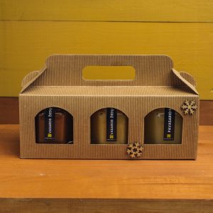 Medaus rinkinio dovanų dėžutė iš Urbanbee.lt bityno
